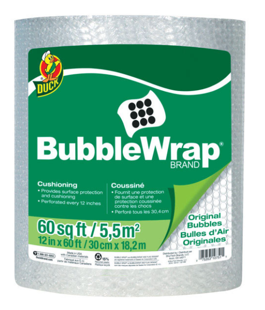 BUBBLE WRAP 12"X60'