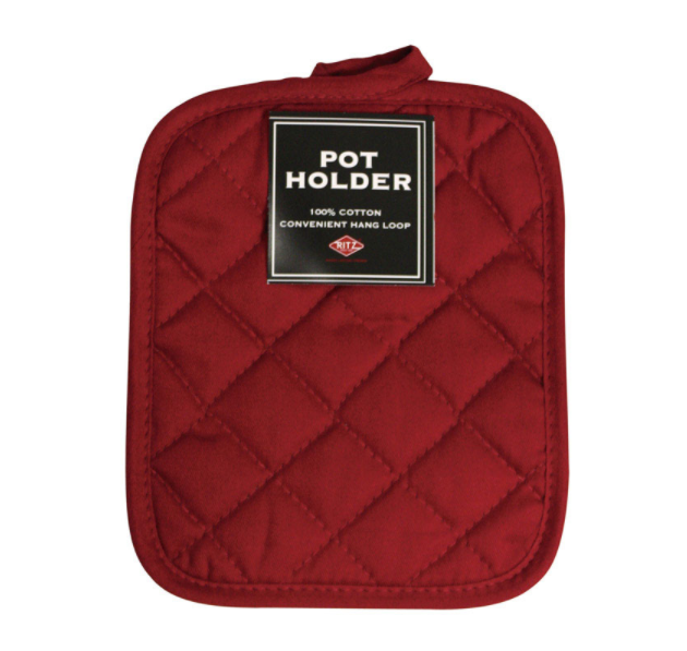 POT HOLDER SOLID PAPRIKA