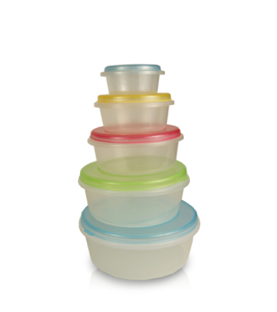 FOOD STG SET RND ASST5PK