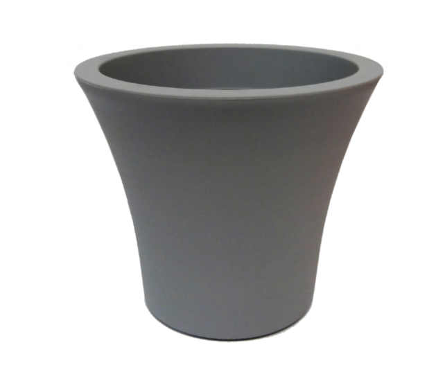 PLANTER GRAY 5.3"H 6"DIA
