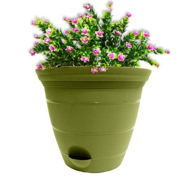 PLANTER TERRA GRN 6"D