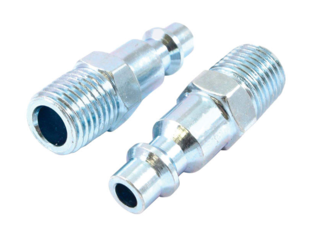 I/M PLUG 1/4"X1/4"M 2PK                 