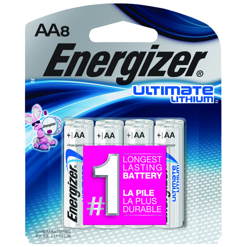 ENERGZR ULT BATT AA CD8