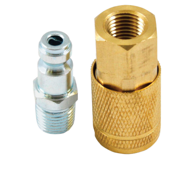 TRU-FLT CPL+PLG 1/4"2PC                 