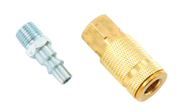 ARO CPLR+PLUG 1/4"2PC                   