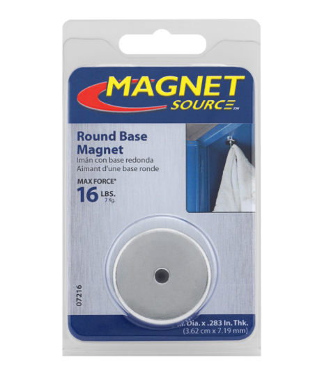 ROUND BASE MAGNET15#PULL                