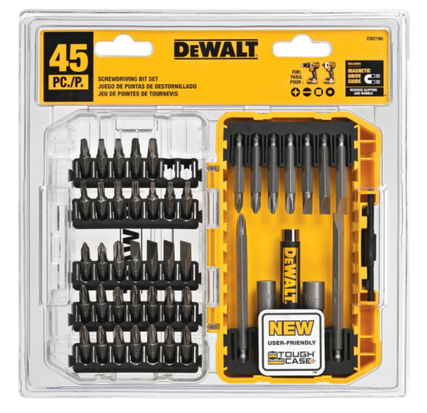 SCREWDRIVING SET 45 PC                  