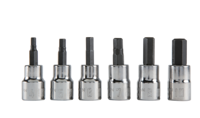 HEX SOCKT ST 3/8DV MM 6P                