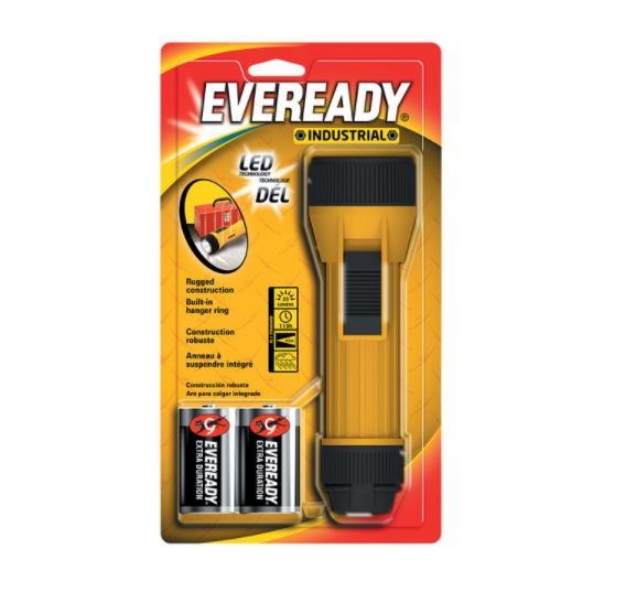 FLASHLITE35L LED BLK/YLW                