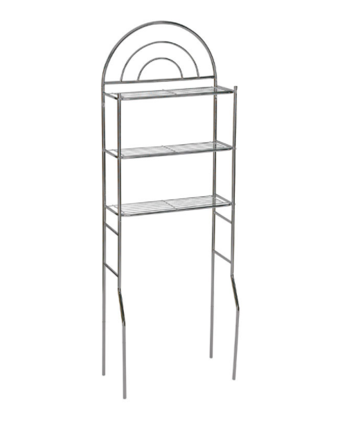 OVER TOILET SHELF CHROME                