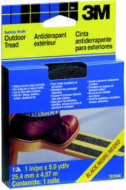 TREAD SFTY LDR BLK1"X5YD