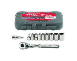 CM SOCKET 11PC 1/4DR MM