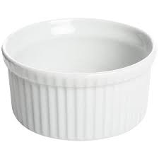 SOUFFLE DSH 5.25"DIA WHT