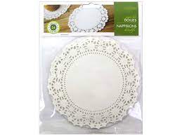 DOILY WHT PAPER 6" 24PK