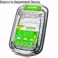 BAKE SET CLEAR GLASS 3PC
