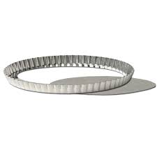 QUICHE PAN 11" SLVR