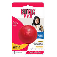 TOY DOG BALL LG RD KONG