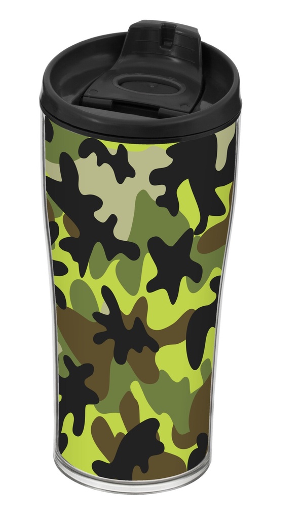 440 cc Decorated Coffee Mug-Camouflage