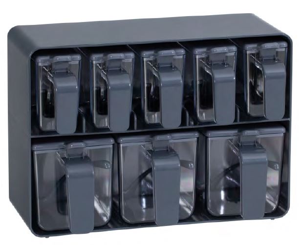 8 Piece Spice Set-Grey-PVC