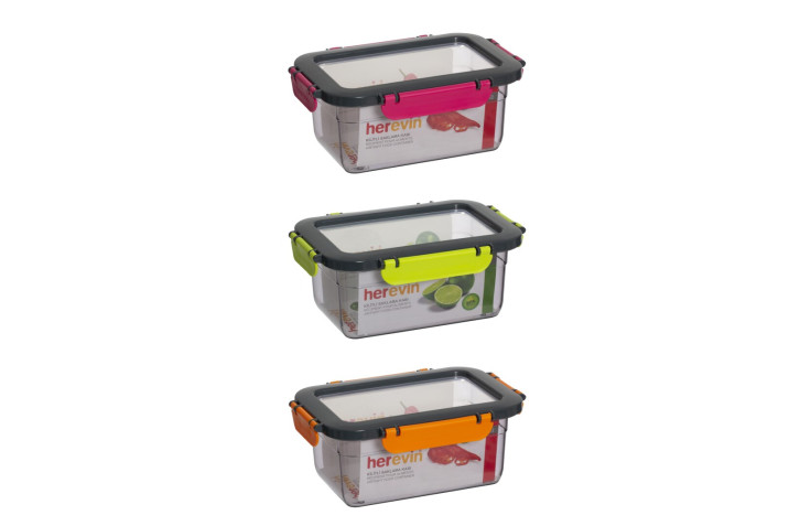 1 lt Airtight Food Container -Combine Colour