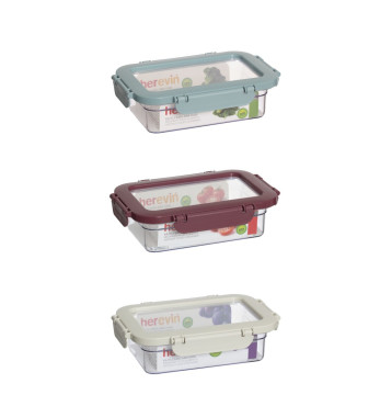 0.6 lt Airtight Food Container -Nordic Colour
