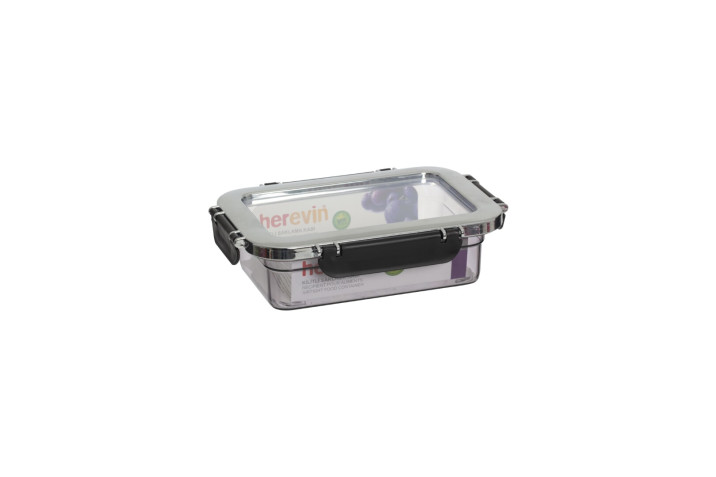 0.6 lt Airtight Food Container - Chrome Plated