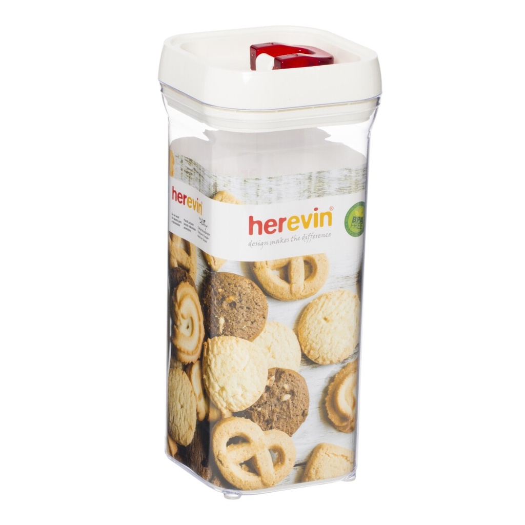1.5 lt Storage Canister-Red