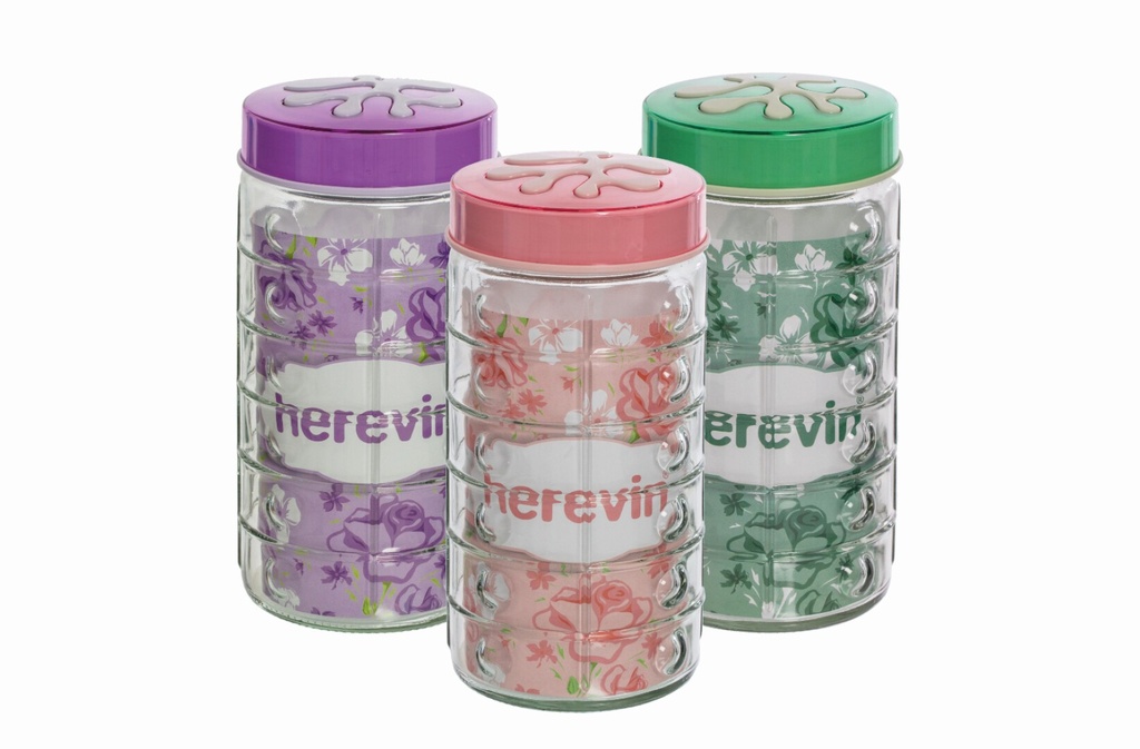 1,7 lt Embossed Canister - Mix Colour