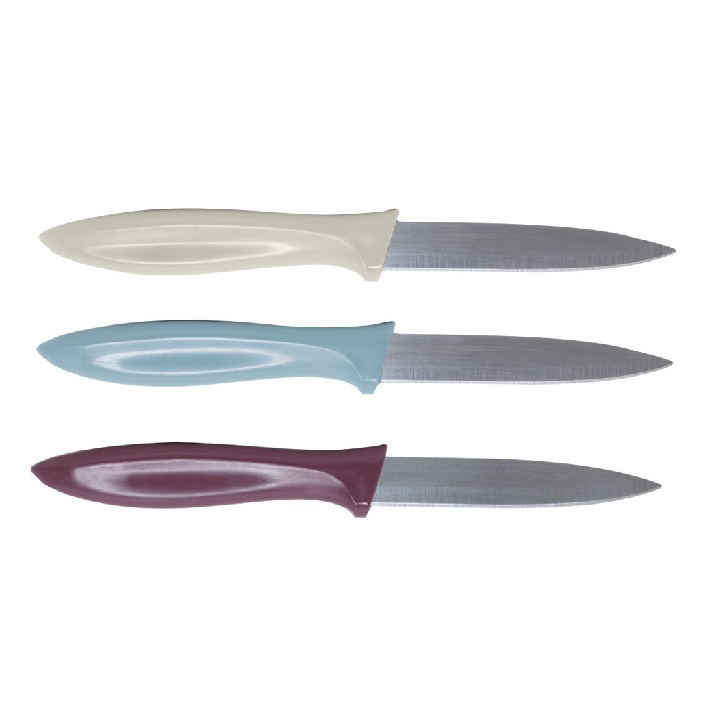 2 Pcs 9cm Knife Set With Card-Nordic Colour-Mix