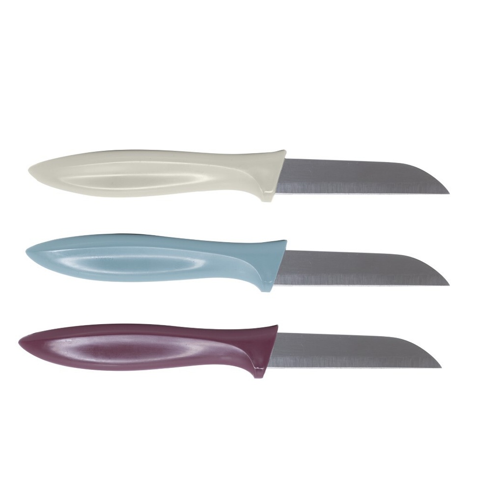 2 Pcs 7,8cm Knife Set With Card--Nordic Colour-Mix