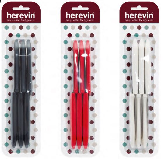 6 Pcs 9cm Knife Set With PVC Box-Colour-Mix