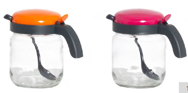 425 cc Spice Jar Set With Spoon-Combine Colours