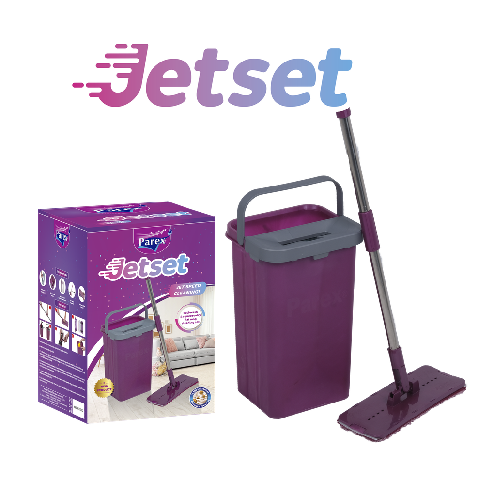 PAREX JETSET CLEANING TABLET MOP SET