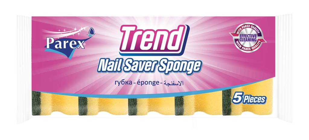TREND CLASSIC NAIL SAVER SPONGE 5 PIECES