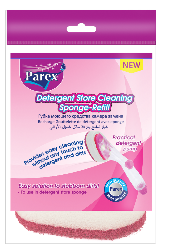 PAREX FILLABLE CLEANING SPONGE - REFILL 2 PIECES