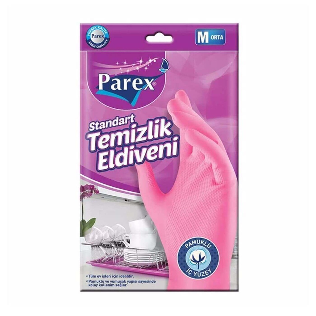 PAREX STANDARD CLEANING GLOVES -MEDIUM