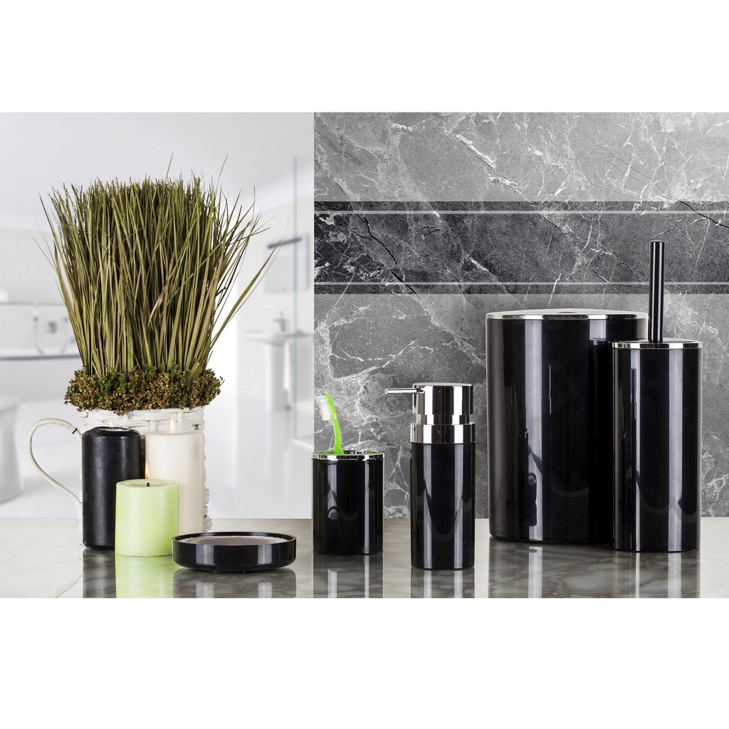 LENOX  BATHROOM SET / BLACK