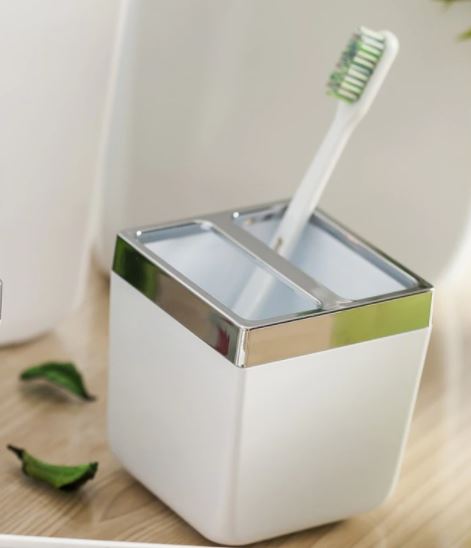 TOSKANA TOOTHBRUSH HOLDER - WHITE G