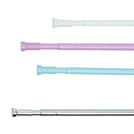 P.NOVA SHOWER CURTAIN ROD, ALU. SHI