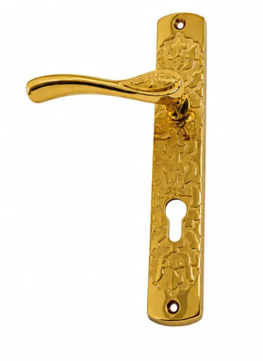 ZK18 SINAN GOLD 85MM CYL DOOR HANDLE
