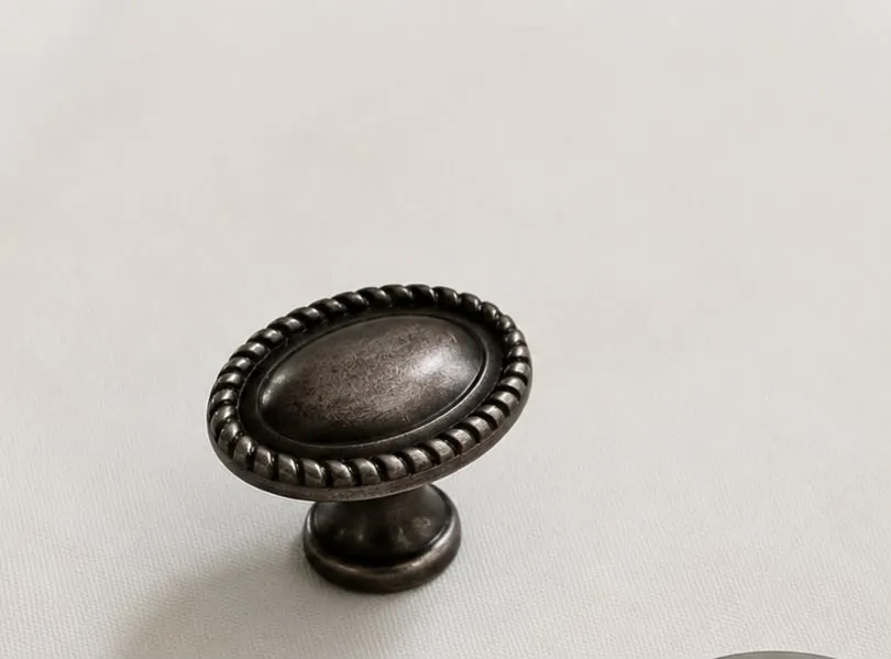9122 DRAWER KNOB AB ANTIQUE FURNITURE HANDLE
