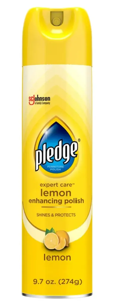 Pledge Furniture Polish Lemon Clean 14.2 oz
