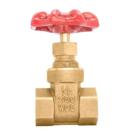VLV GATE BRASS 1/2 125 & 200WOG