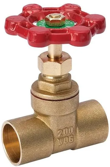 VLV GATE BRASS 3/4 125 & 200WOG