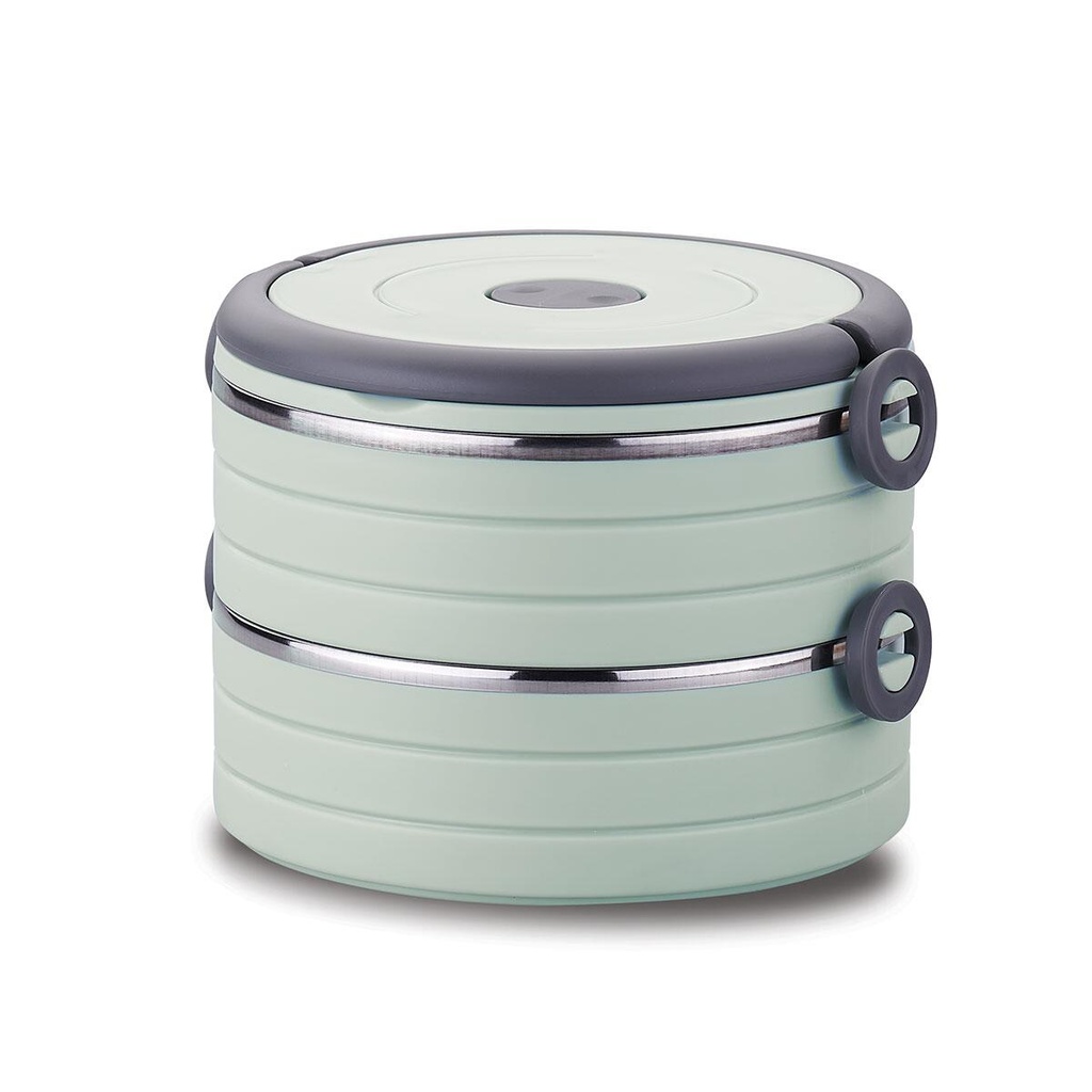 A5525-1 Essentials Warm Lunch Box 1200ml - Green