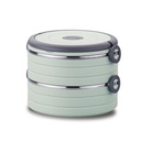 A5525-1 Essentials Warm Lunch Box 1200ml - Green
