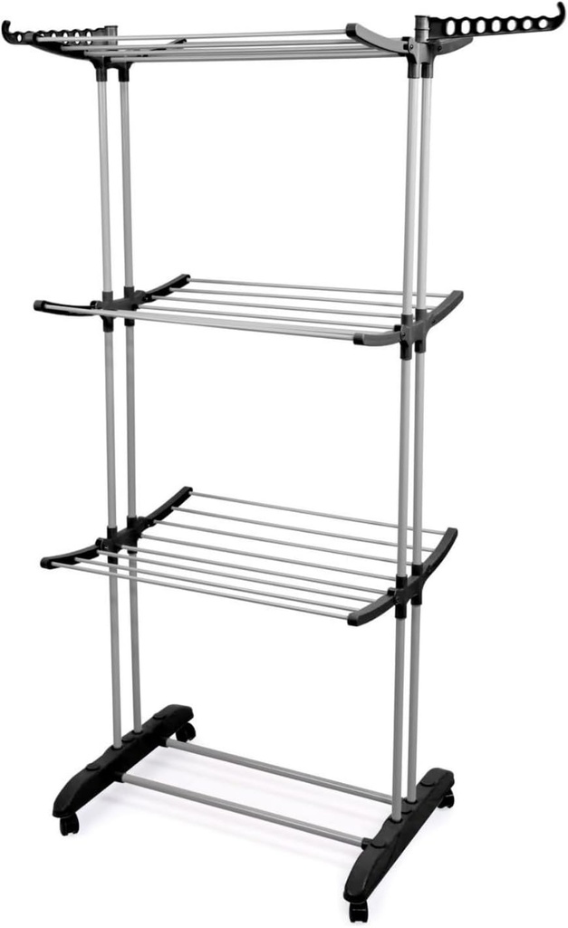 LAUNDRY DRYER FLYBY 3 TIER METAL+ALM