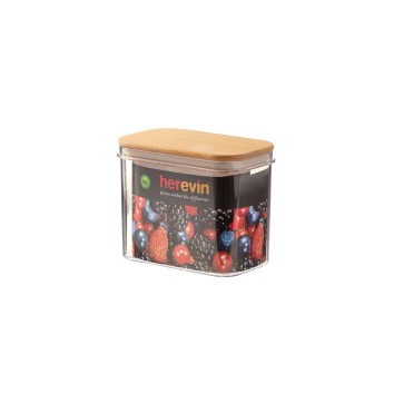 1,2 lt Storage Canister-Wooden Lid