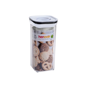 1,5 lt Storage Canister-Vacuum Lid-White