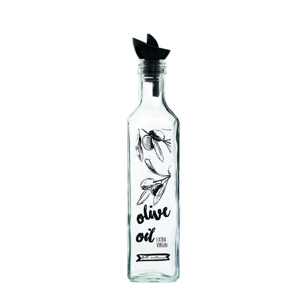 500 cc Square Oil-Black-Olive Oil